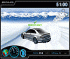 Nauka jazdy samochodem na śniegu