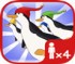 Wyścigi pingwinów gra na telefon, iPad, Samsung, Android,Tablet