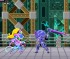 Walki robotów na arenie w grze Robo Duel Fight 2 Ninja